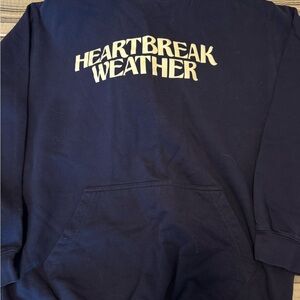Niall Horan Heartbreak Weather Navy Hoodie